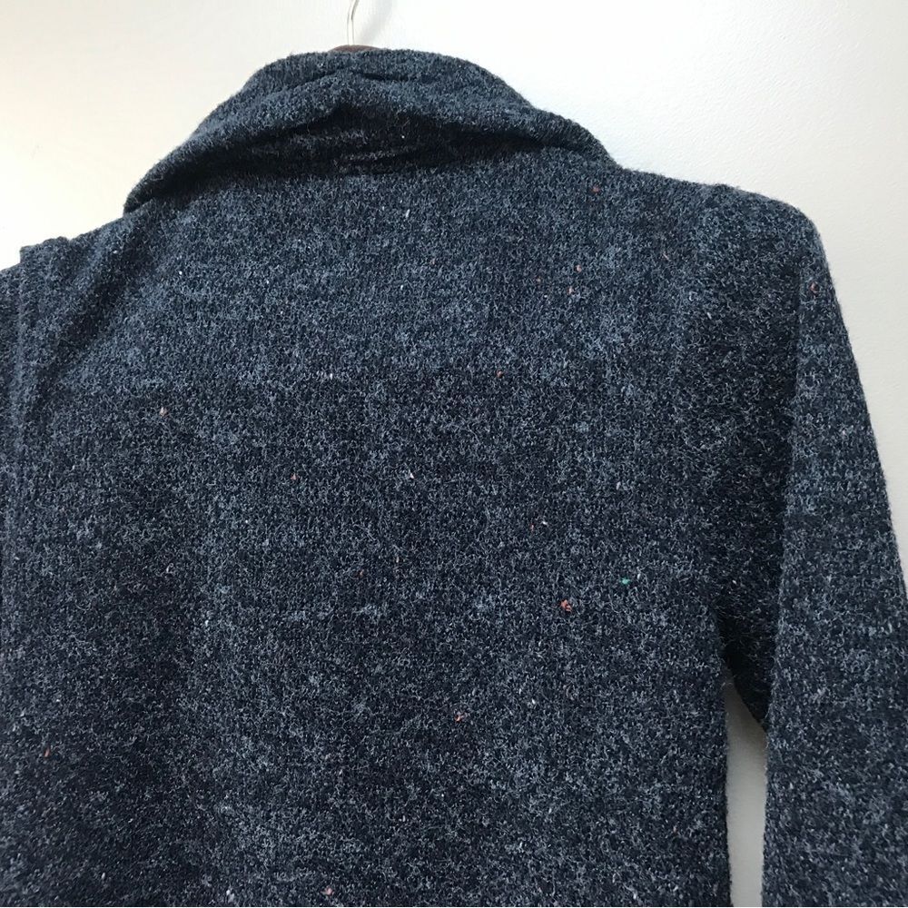 Fleur de Lis Brown Ruffle Pocket Cardigan (S) - Picture 9 of 10